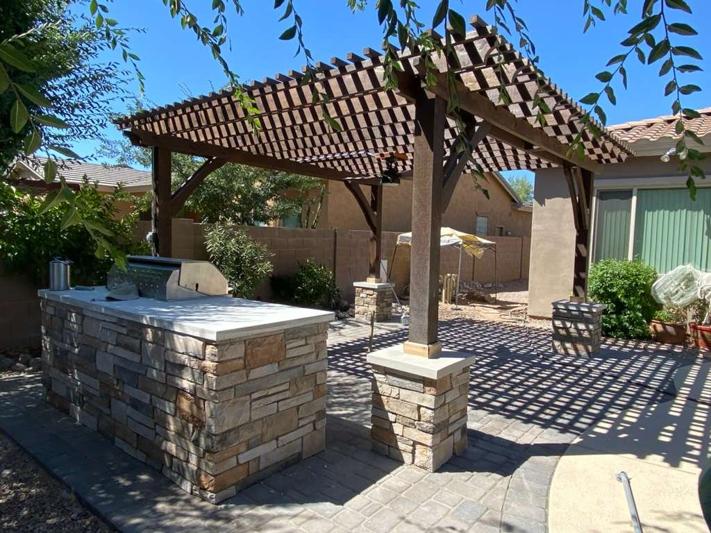 Pergola & BBQ project