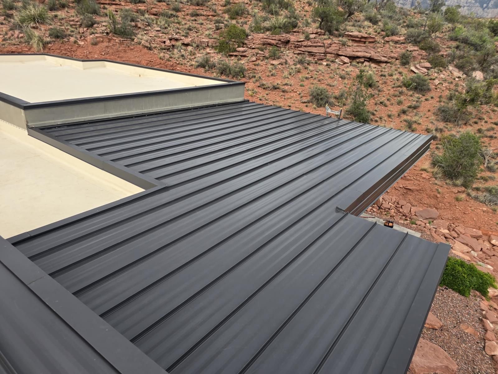 Metal Roofing project